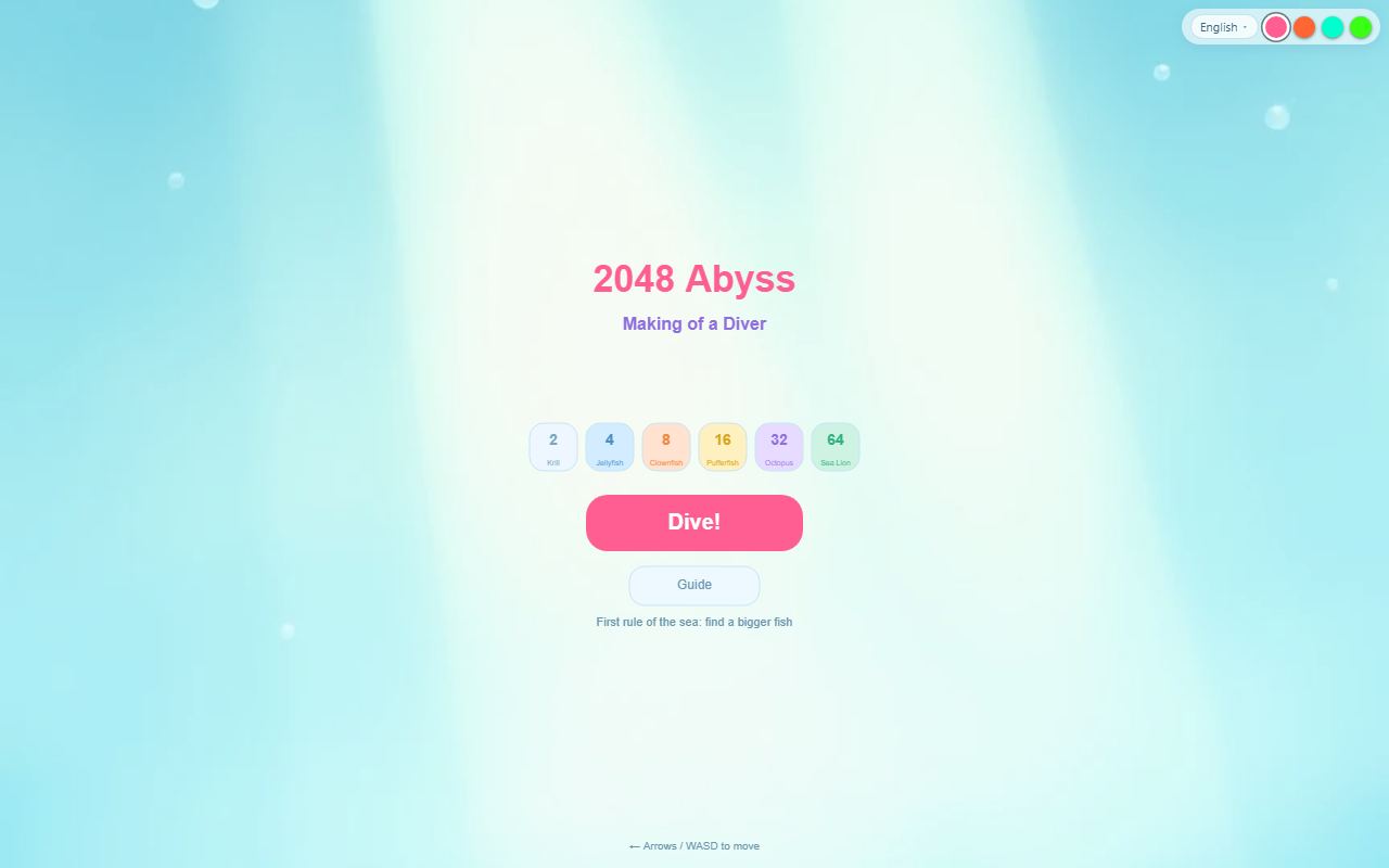 2048 Abyss screenshot